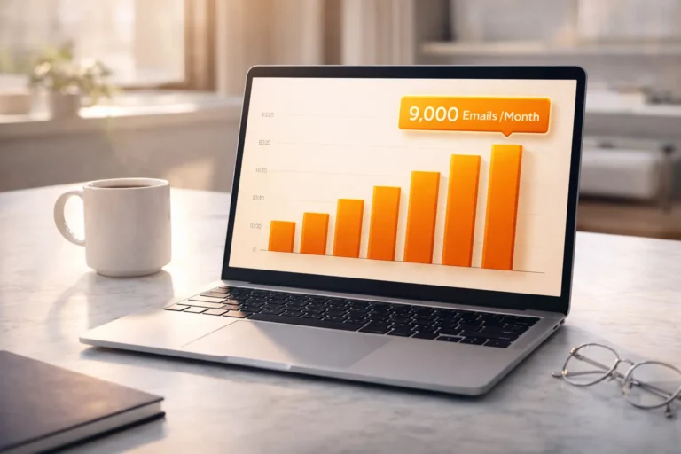 Complete guide to the Brevo free plan for sending 9000 emails every month.